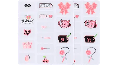 Jibbitz Sweet And Savage Shoe Tattoos