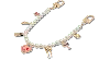 Jibbitz Sweet Pearls Long Chain Bag Charm
