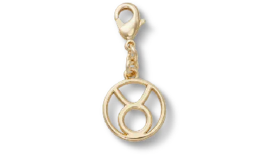 Jibbitz Taurus Charm In Gold