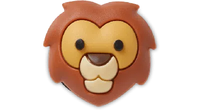 Jibbitz Teensy Tiny Lion In Brown