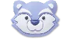 Jibbitz Teensy Tiny Racoon