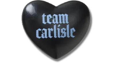 Jibbitz The Twilight Saga Team Carlisle In Black