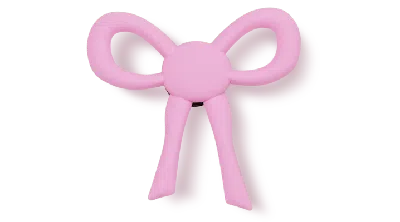 Jibbitz Thin Pink Bow