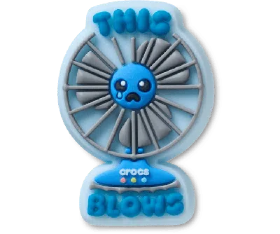 Jibbitz This Blows Fan