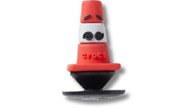 Jibbitz Tiny 3d Confused Traffic Cone