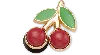 Jibbitz Tiny Cherries