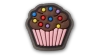 Jibbitz Tiny Chocolate Cupcake
