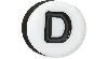 Jibbitz Tiny Friendship Letter D