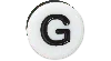 Jibbitz Tiny Friendship Letter G