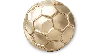 Jibbitz Tiny Gold Soccerball