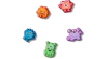 Jibbitz Tiny Monster 5 Pack