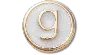 Jibbitz Tiny Pearlized Letter G