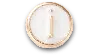 Jibbitz Tiny Pearlized Letter J