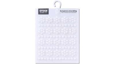 Jibbitz Tiny Pearls Shoe Bling In White