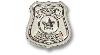 Jibbitz Tiny Police Silver Badge