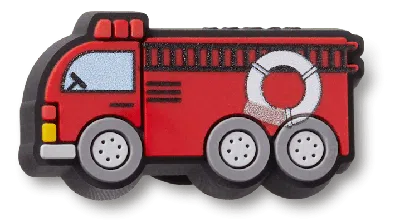 Jibbitz Tiny Red Fire Truck