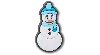 Jibbitz Tiny Snowman In Multi