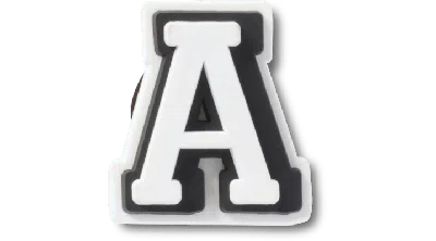 Jibbitz Tiny Varsity Letter A In Multi