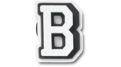 Jibbitz Tiny Varsity Letter B In Multi