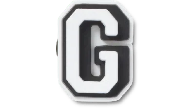 Jibbitz Tiny Varsity Letter G In Multi