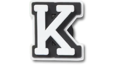 Jibbitz Tiny Varsity Letter K In Multi