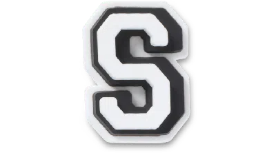 Jibbitz Tiny Varsity Letter S