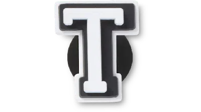 Jibbitz Tiny Varsity Letter T In Multi