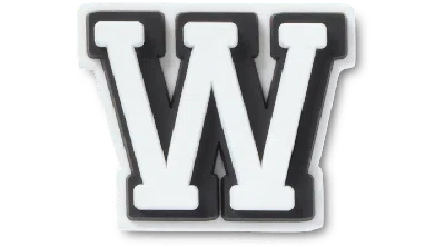 Jibbitz Tiny Varsity Letter W