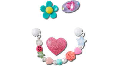 Jibbitz Trendy Jewelry 5 Pack In Multi