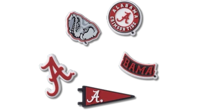 Jibbitz University Of Alabama 5 Pack In Multi