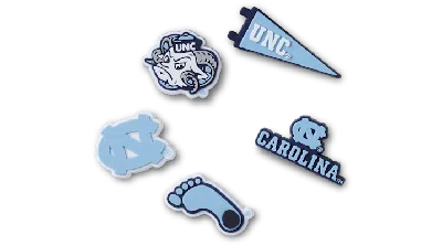 Jibbitz University Of North Carolina 5pck