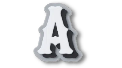 Jibbitz Varsity Ii Letter A In Multi
