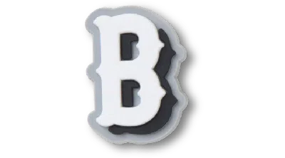 Jibbitz Varsity Ii Letter B In Multi