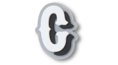 Jibbitz Varsity Ii Letter C In Multi