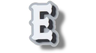 Jibbitz Varsity Ii Letter E In Multi