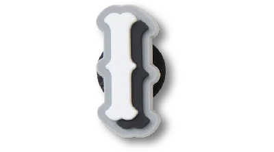 Jibbitz Varsity Ii Letter I In White