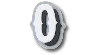 Jibbitz Varsity Ii Letter O In Multi