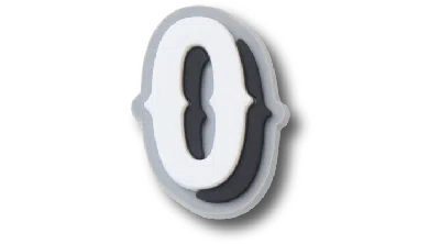 Jibbitz Varsity Ii Letter O In Multi