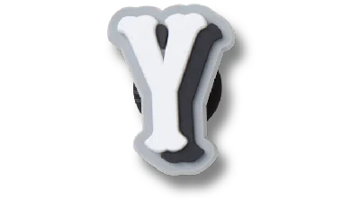 Jibbitz Varsity Ii Letter Y In Multi