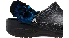 Jibbitz Velvet Backstrap Cover Scrunchie 2 Pack In Deep Blue