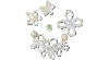 Jibbitz White Pearl Beaded 5 Pack