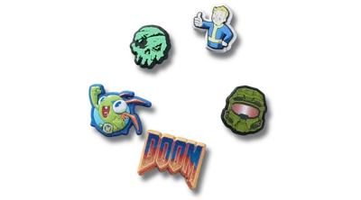 Jibbitz Xbox 5 Pack  Charms In Multi