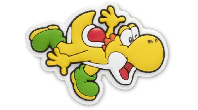 Jibbitz Yellow Yoshi In Multi