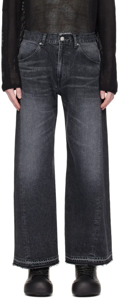 Jieda Black 3d Jeans