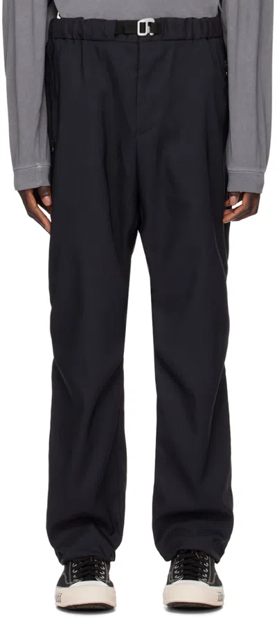 Jieda Black Easy Trousers