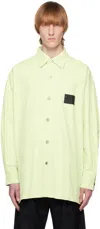 Jieda Yellow Oversized Jacket In Yellow