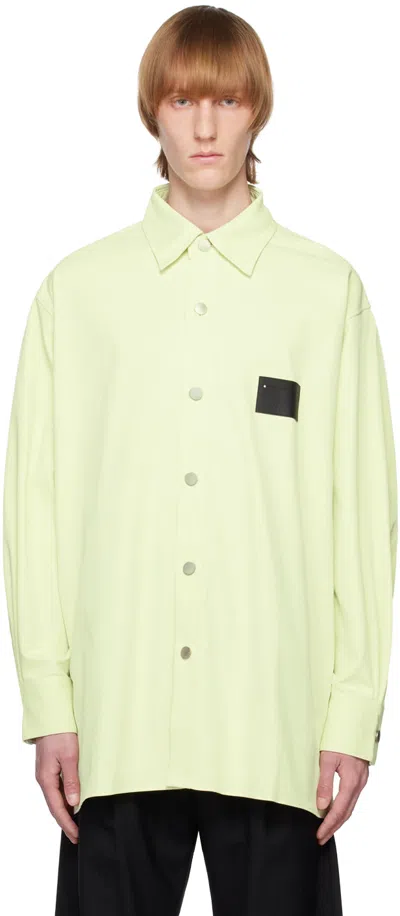 Jieda Yellow Oversized Jacket
