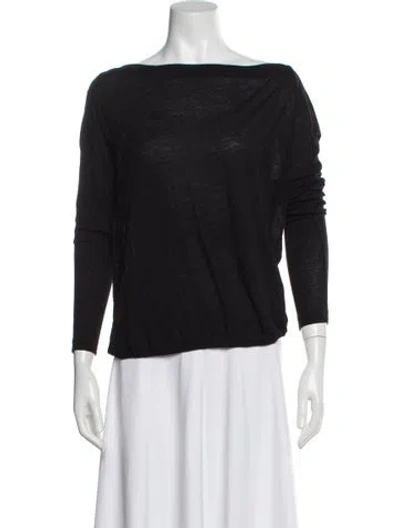 Pre-owned Jigsaw Bateau Neckline Sweater In Gray