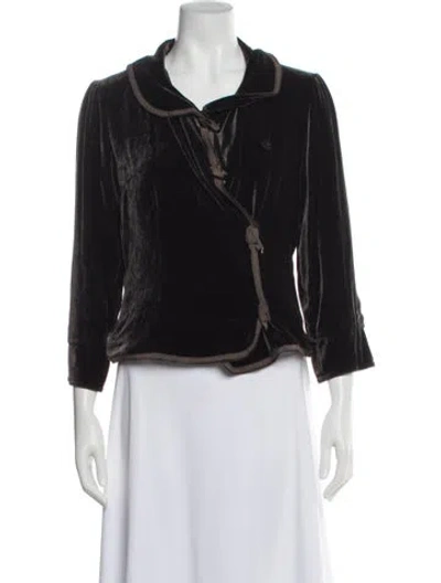 Pre-owned Jigsaw Biker Jacket In Black