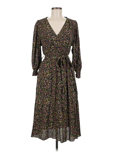 Pre-owned Jigsaw Casual Dress In Brown